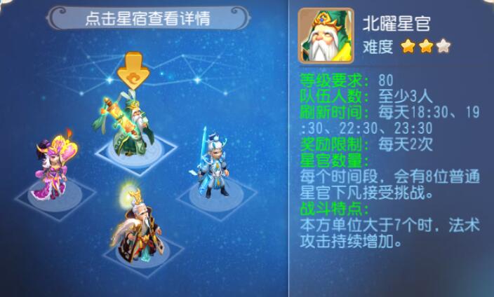 北曜星官 北曜星官